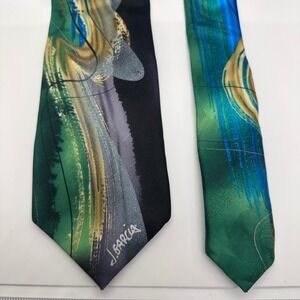 J. Garcia Banyan Tree II Necktie‎ Silk Collector's Edition Art Tie